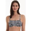 Style Bella Top Bikini - horný diel 8824-1 čierna - RosaFaia černo - bílá 38H
