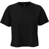 Next Level Apparel Tričko N 7610, těžký crop top, krátký rukáv, dámské COT08761000202-black M Černá