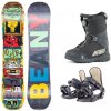 Beany Coco detský snowboard + Beany Junior viazanie + Beany Avenger BS topánky - 80 cm + XS - EU 32-35