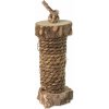Strefa Small Animals dřevěný válec opletený 18 cm