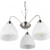 TRIO Reality R31053007 DOBBY závesné svietidlo D430mm 3xE27 nikel matný, alabastrová