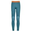 Ortovox 185 ROCK'N'WOOL LONG PANTS W aqua blend M kalhoty
