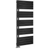 Vodný kúpeľňový radiátor Sapho 0 W 60 x 151 mm čierny