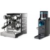 Rocket Espresso Appartamento TCA, white + Rancilio Rocky Doserless, black