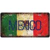 Ceduľa Mexico 30,5cm x 15,5cm Plechová tabuľa