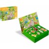 Teddies Magnetická hra V Zoo 35ks v krabici 31x22x5cm