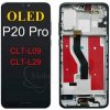 LCD Displej + Dotykové sklo + Rám Huawei P20 Pro čierny OLED