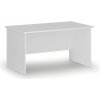Kancelársky písací stôl PRIMO WHITE, 140x80 cm, biela