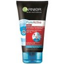 Pleťová maska Garnier Pure Active čistiaca starostlivosť proti čiernym bodkám s aktívnym uhlím 3 v 1 pre mastnú a problematickú pleť 150 ml