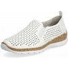Dámske mokasíny RIEKER N4251-80 biela S5 42
