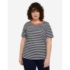 TOM TAILOR Pruhované dámske tričko TOM TAILOR s krátkym rukávom