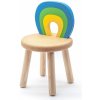 Stolička dúhová, model D