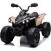 JOKO Elektrická štvorkolka Off-road CAN-AM 24V 200W, penové kolesá, kožené sedadlo, béžová