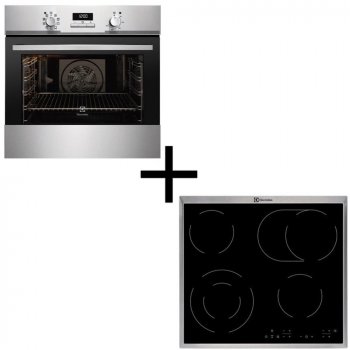 Set Electrolux EOB3400BAX + EHF6346XOK