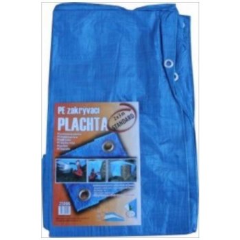 TARPAULIN Standard prekrývacia plachta 80g/m² , 8x12 m modrá