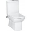 CREAVIT LARA kombi WC-set s bidetovou sprškou a integrovaným ventilom na studenú vodu, biela