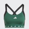 Dámska Podprsenka s výstužou S ADIDAS PWI MS TF CB IK6156 – Zelená