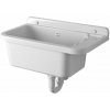 Aqualine Aqualine, Závesná výlevka s odkladacou plochou 60x34cm, plast, biela, PI5060