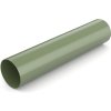 Bryza Plastový odtok bez hrdla Ø 90 mm 3 m RAL 6020 zelený