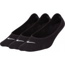Nike ponožky 3 páry WOMENS LIGHTWEIGHT FOOTI SX4863 010 čierne