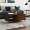 Konferenčný stolík hnedý dub 90x50x40 cm kompozitné drevo-ForU-829187