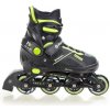 Raven Pulse black/lemon detské kolieskové korčule - EU 40-43