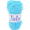Pletacia priadza Niťárna NELA 5724 modrá tyrkysová
