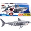 ZURU Robo Alive Interaktívny Plávajúci Žralok Shark Svietiace Oči Pláva