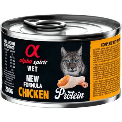 Alpha Spirit Cat Adult Chicken Protein 200 g
