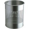 Durable Kovový kôš na papier 15 l, strieborný