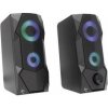 FLOW speakers 2.0 RGB black WHITE SHARK