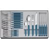 Victorinox Swiss Modern Príborová sada - 24 ks - nevädzová modrá