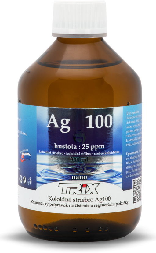 Pharma Activ Koloidné striebro Ag100 hustota 25ppm 300 ml