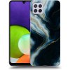 Picasee silikónový čierny obal pre Samsung Galaxy A22 A225F 4G - Luna