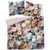 DETEXPOL Francúzske obliečky 3D Letné kvety krémová micro Polyester - mikrovlákno, 220/200, 2x70/80 cm