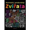 Kontrastné omaľovánky – Zvieratá kolektív