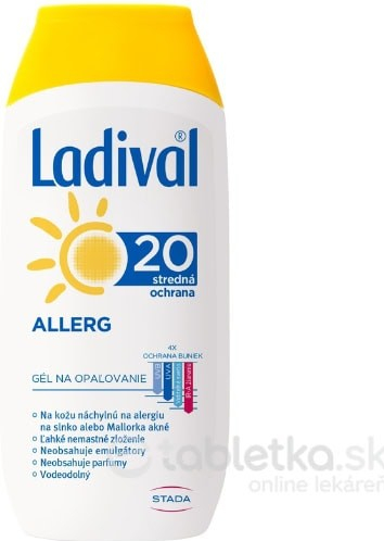 Ladival Alllerg gél SPF20 200 ml