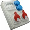 Rozvodnica 2x32A/400V/4P+2x250V FA istená IP44 - ROS-I 3200 (SEZ DK)