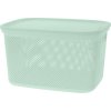 EXCELLENT HOUSEWARE Úložný kôš s vekom 18 l zelená