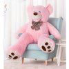 Majlo Toys Plyšový medveď Maty 160 cm ružový