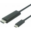 PremiumCord kábel USB-C - HDMI, 4k @ 60Hz, 1,8m (ku31hdmi03)
