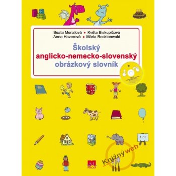 ŠKOLSKÝ ANGLICKO – NEMECKO - SLOVENSKÝ OBRÁZKOVÝ SLOVNÍK + CD - Beata Menzlová a kolektív