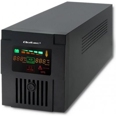 Qoltec MONOLITH 1000VA 600W LCD USB