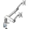 AlzaErgo Arm D225S Space Saver USB strieborný APW-EGARDU225S