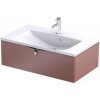 Oristo Siena skrinka 79.6x45.5x25 cm závesná kúpeľňová skrinka pod umývadlo OR45-SD1S-80-19