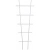 Podpera na kvety DRAB rebrík 56cm biela