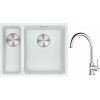 Súprava granitový drez Franke Maris 125.0687.271, kuchynská batéria Franke Lina 115.0693.228