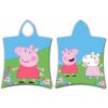 JERRY FABRICS Pončo Peppa Pig so Zuzkou 50x115 cm