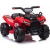 Lean Cars Quad s červenou baterií JS320