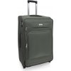 AVANCEA Textilný cestovný kufor GP4732 2W zelenošedý L 75x48x31 cm